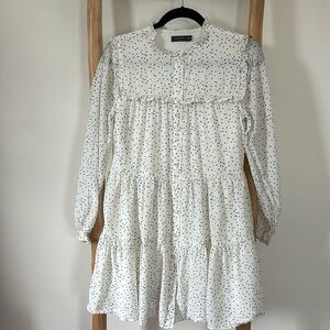 Vineyard Vines Women’s Polka Dot Tiered Shirt Dress XS